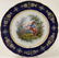 COBALT AND GOLD PORCELAIN CABINET PLATES - 7