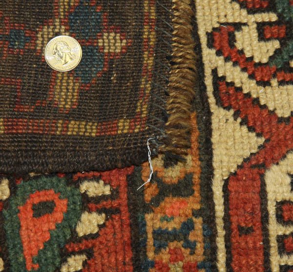 A VERY FINE CAUCASIAN "KARABAGH" ORIENTAL RUG - 2
