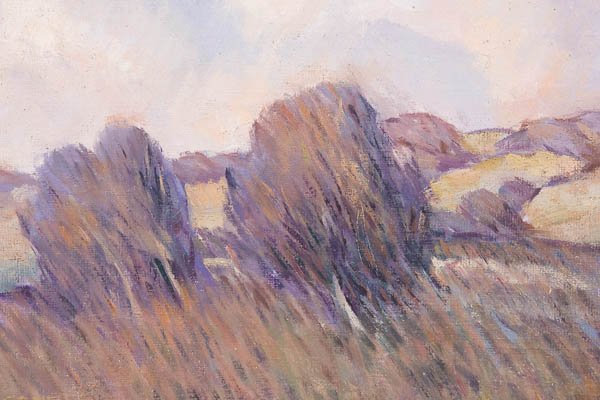 Painting, Marvin Cone (American) cloud landscape - 3