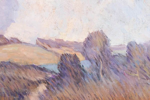 Painting, Marvin Cone (American) cloud landscape - 4