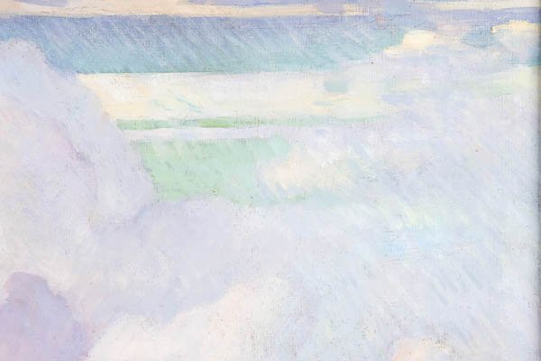 Painting, Marvin Cone (American) cloud landscape - 5