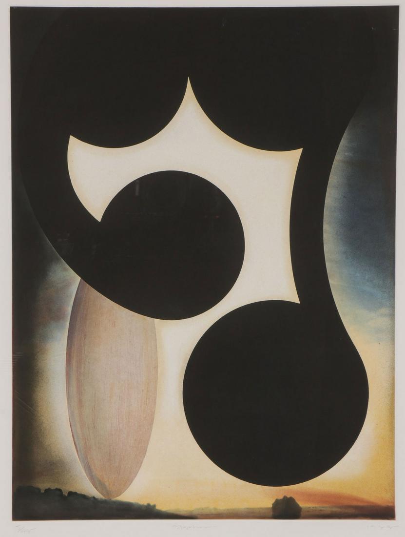 IMPRESSIVE SIGNED MODERN ART PRINTS: GARY STEPHEN (American/South Africa b. 1962)Untitled - 1988/1989, a group of printsAquatint on paperEach signed "Stephan" lower center, dated lower right, and editioned lower left 5/48, 5/35, and 5/4