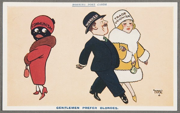BLACK MEMORABILIA: FOREIGN POLITICAL POSTCARD