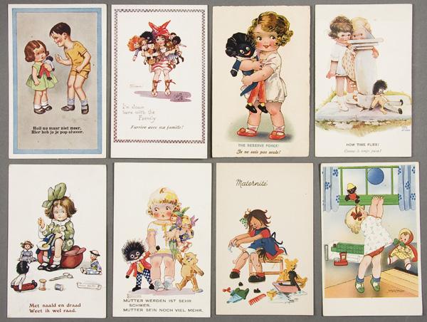 BLACK MEMORABILIA: GOLLIWOG POSTCARD - 3