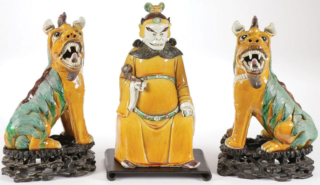 GOOD CHINESE SANCAI GLAZED GROUP (1 of 8)