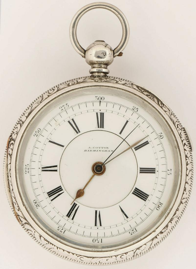 THREE EUROPEAN SILVER OPEN FACE POCKET WATCHES (1 of 14)