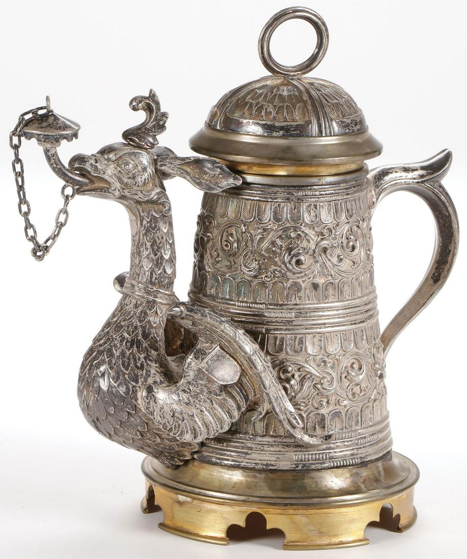 RARE & UNIQUE FIGURAL CIGAR HUMIDOR/LIGHTER 19 C (1 of 3)