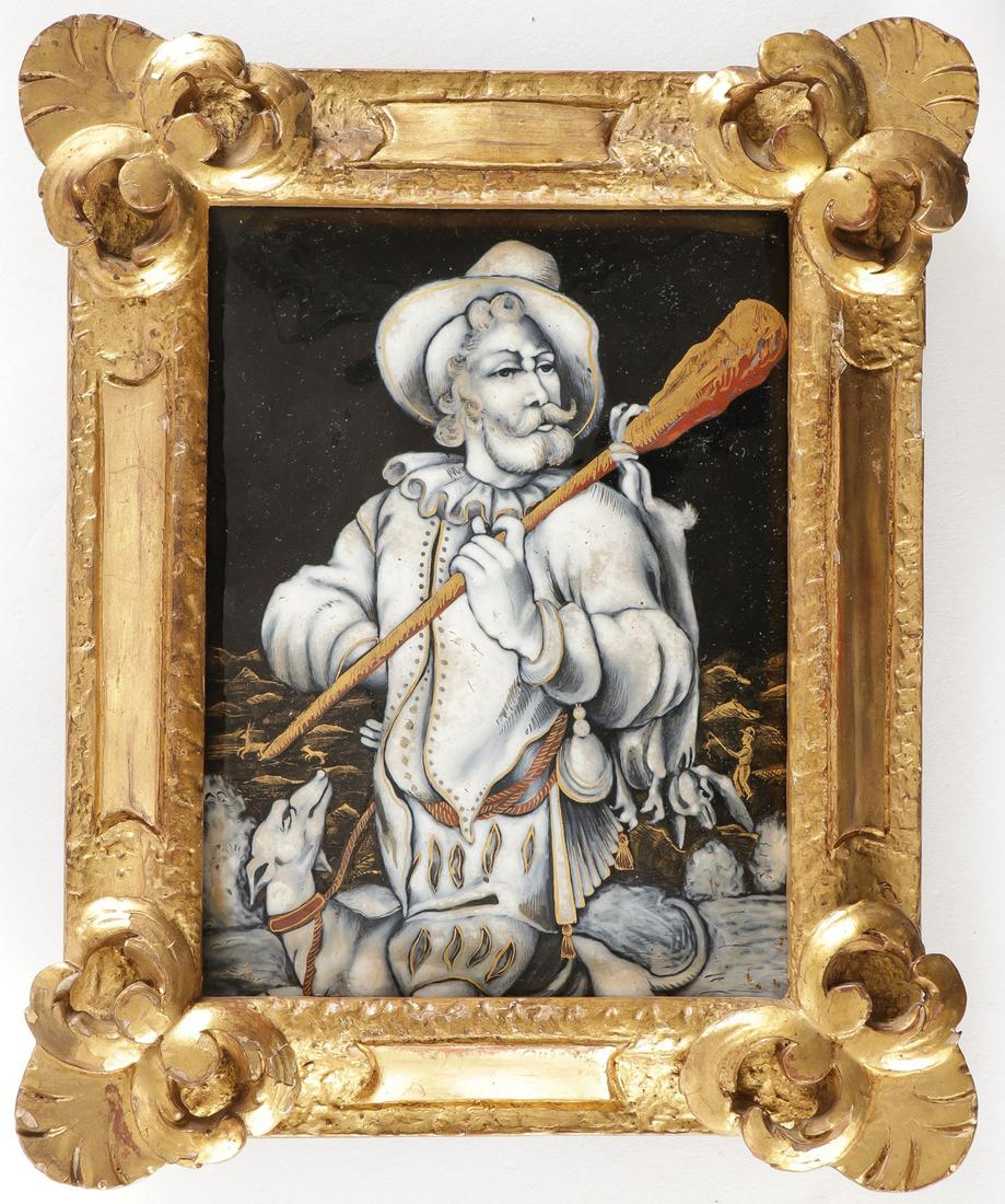 LIMOGES ENAMELED PLAQUE C. 1890 (1 of 2)