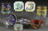107: 8 PC CHINESE ENAMELED BRONZE GROUP