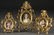 1376: 3 PC GERMAN PORCELAIN MINIATURE GROUP