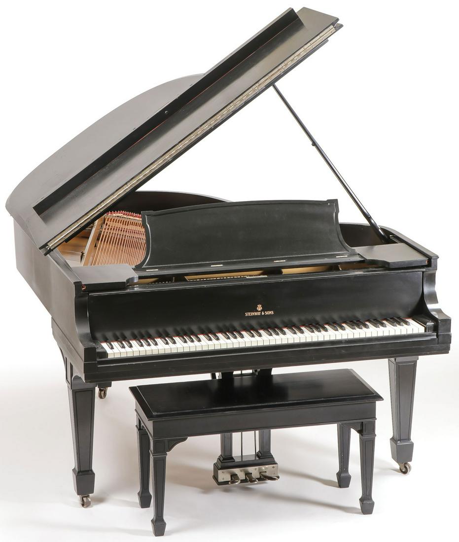 A STEINWAY MINIATURE GRAND PIANO (1 of 8)