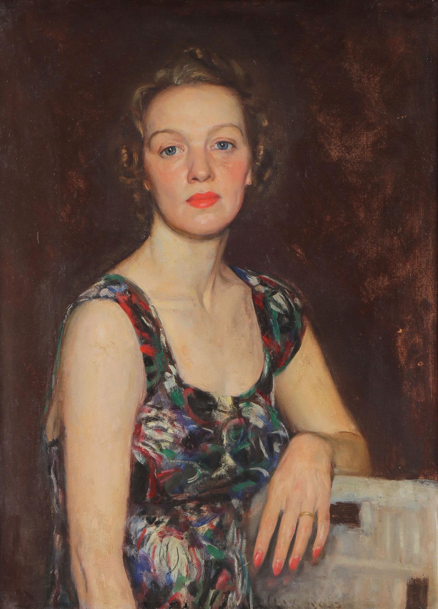 SOCIETY PORTRAIT CIRCA 1940 (1 of 3)