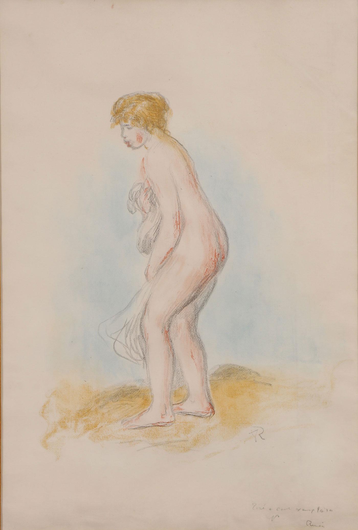 FINE ORIGINAL RENOIR LITHOGRAPH 1896 (1 of 5)