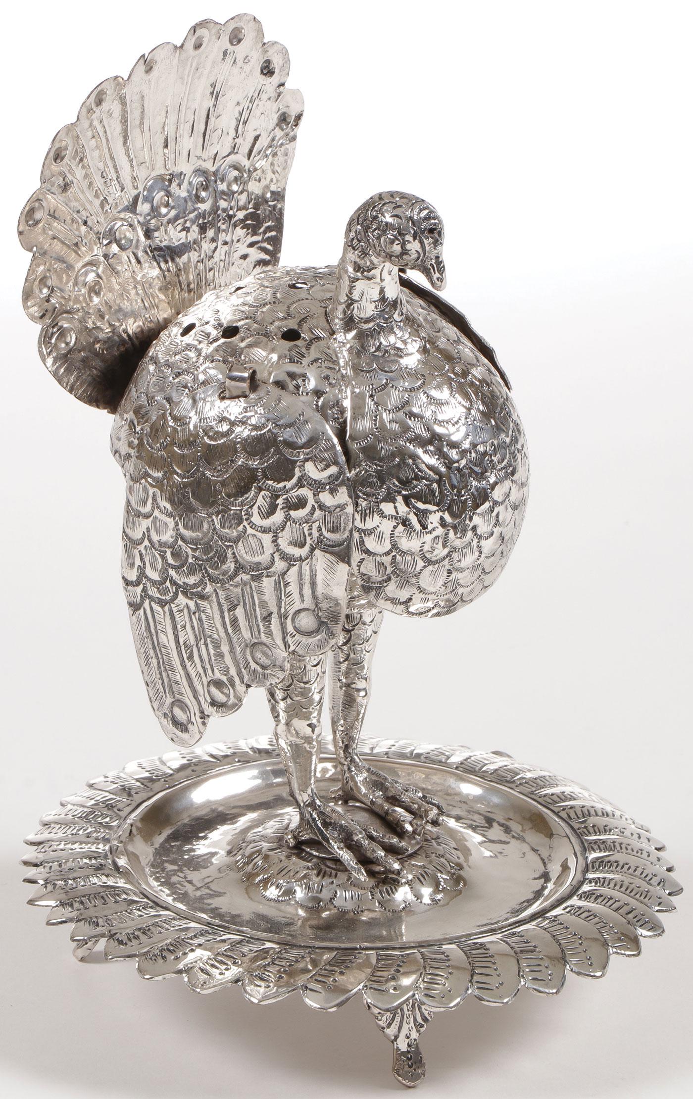 SPANISH COLONIAL SILVER SAHUMADOR (1 of 5)