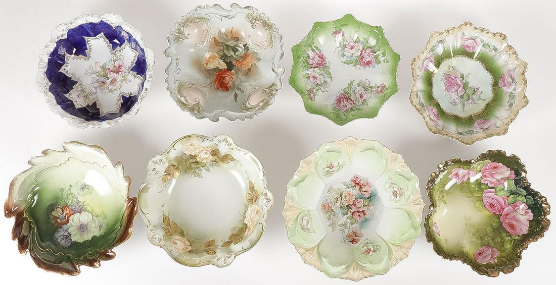 8 GERMAN AND AUSTRIAN SERVING BOWLS (1 of 2)