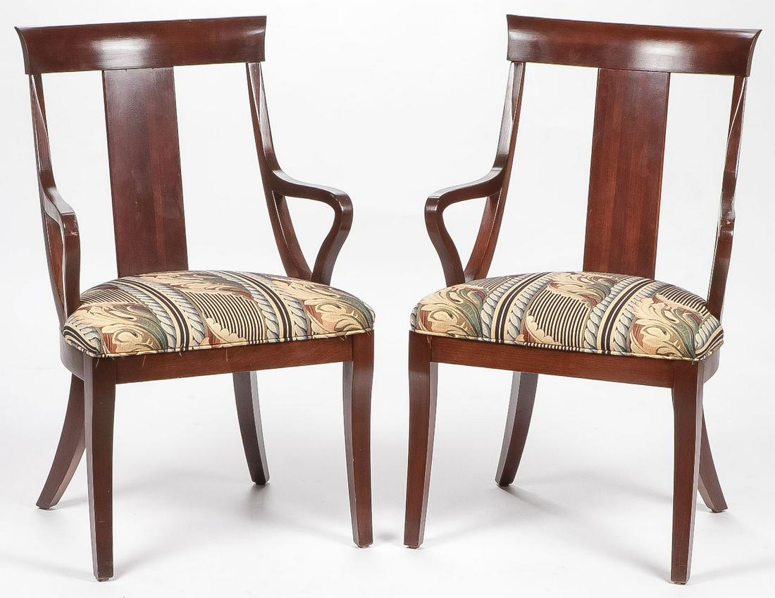 TWO ETHAN ALLEN SIDE CHAIRS (1 of 3)