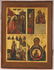 475: FINE & LARGE RUSSIAN ICON, 19TH C, MOSCOW