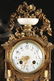 660: FRENCH LOUIS XVI STYLE FIGURAL CLOCK GARNITURE - 3