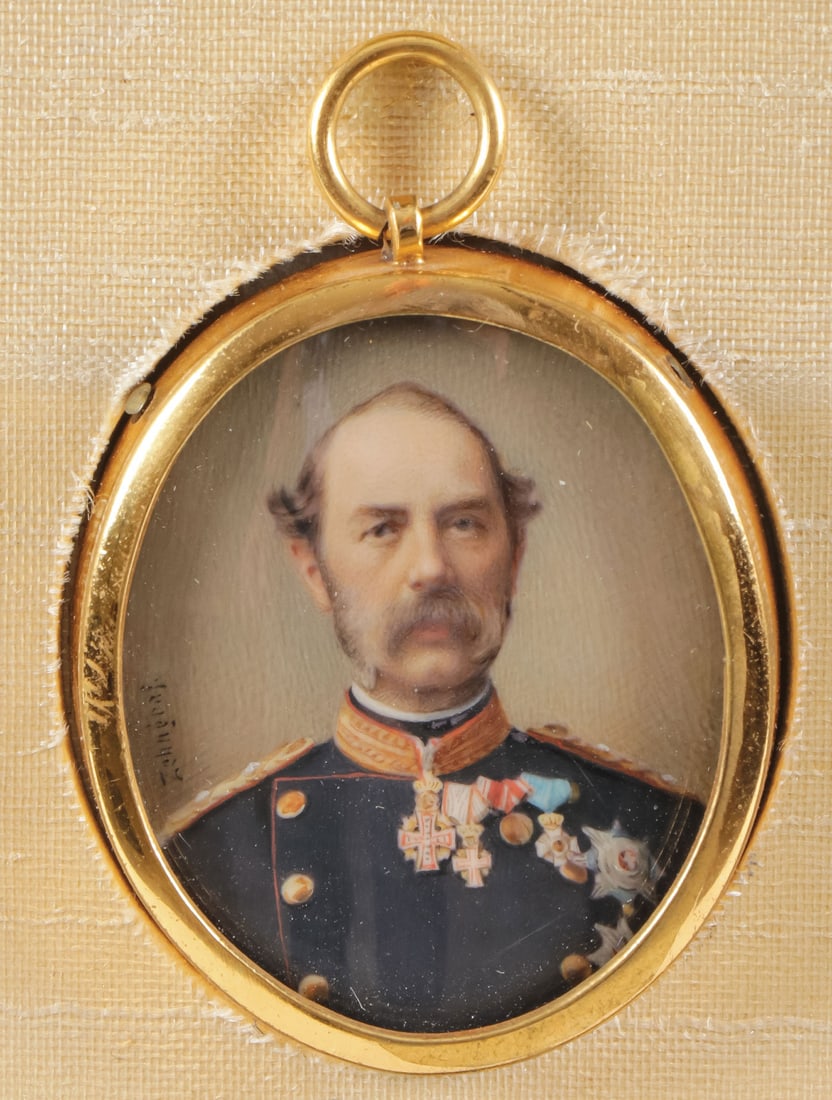 ZEHNGRAF PORTRAIT KING CHRISTIAN IX OF DENMARK (1 of 2)