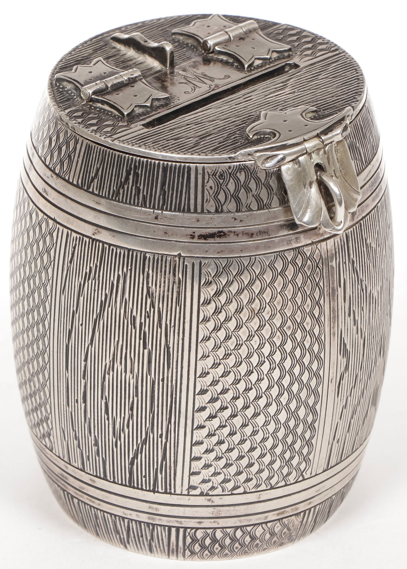 RUSSIAN SILVER TROMPE L'OEIL BANK, ST. PETERSBURG (1 of 4)