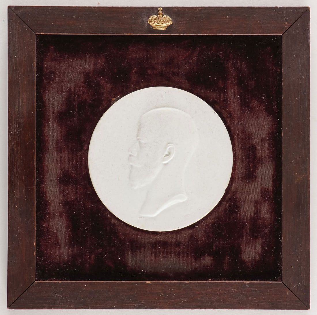 IMPERIAL RUSSIAN PORCELAIN TSAR NICHOLAS II (1 of 1)