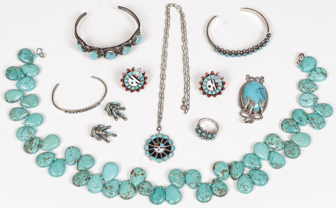 SOUTHWEST SILVER AND TURQUOISE GROUP (1 of 1)