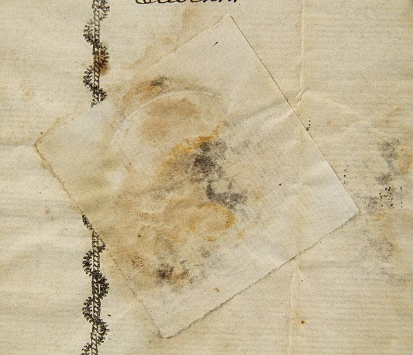 A PATRICK HENRY SIGNED DOCUMENT DATED 1786 - 4
