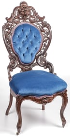 J. & J. W. MEEKS ROSEWOOD PARLOR CHAIR