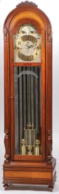 A FINE HERSCHEDE GRANDFATHER CLOCK