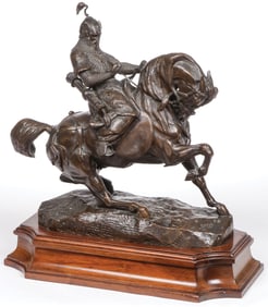 GOOD 19TH CENTURY BARYE BRONZE