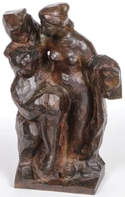 FRENCH BRONZE SIGNED RICHARD GUINO