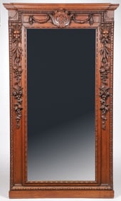 CARVED RENAISSANCE REVIVAL MIRROR