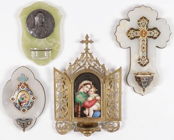 FOUR HOLY WATER FONTS