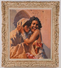 GOOD ADAM STYKA MOROCCAN PAINTING