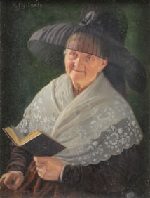 SIGNED GERMAN TYROLEAN PAINTING