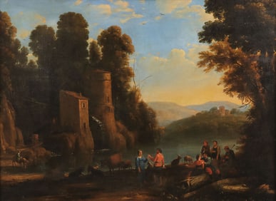 18TH CENTURY ITALIAN LANDSCAPE