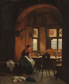 GREAT GERMAN GENRE PAINTING, C. 1863