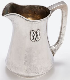 RARE GRANT WOOD RELATED VOLUND CRAFTS STERLING PITCHER