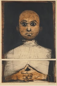 LARGE ORIGINAL MAURICIO LASANSKY ETCHING