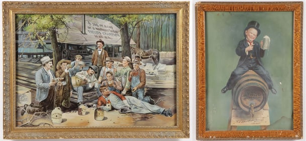 GOOD GROUP OF VINTAGE ADVERTISING