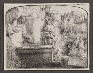 REMBRANDT ETCHING, 1658