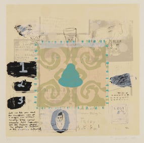 SQUEAK CARNWATH SIGNED LITHOGRAPH
