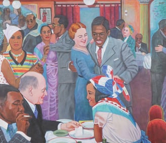 EDWARD KEIFFER ORIGINAL OIL ON CANVAS