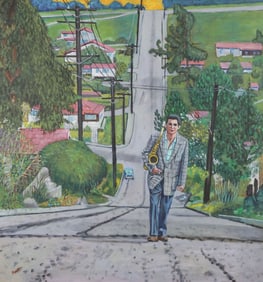 20TH CENTURY AMERICAN JAZZ PAINTING