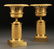 981: RUSSIAN EMPIRE GILT BRONZE CASSOLET (PAIR)