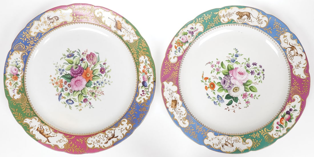 PR IMPERIAL RUSSIAN PORCELAIN CHARGERS (1 of 7)