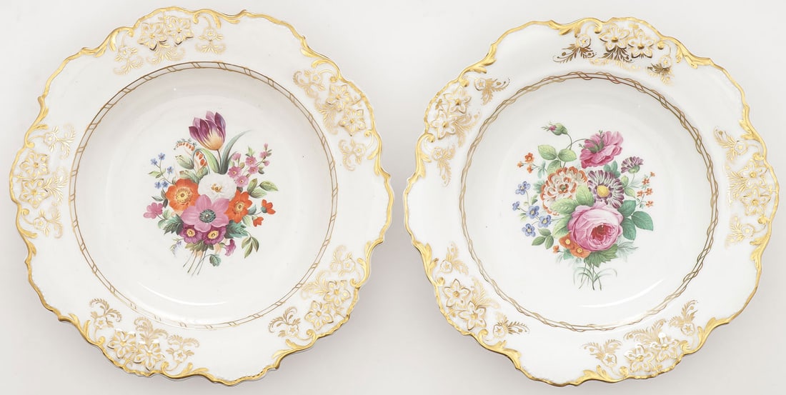 TWO RUSSIAN IMPERIAL PORCELAIN BOWLS (1 of 7)