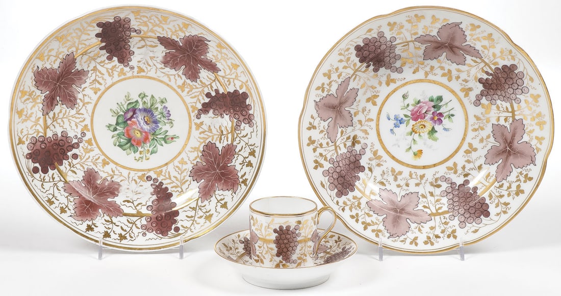 RUSSIAN IMPERIAL PORCELAIN KORBETSKY SERVICE (1 of 7)