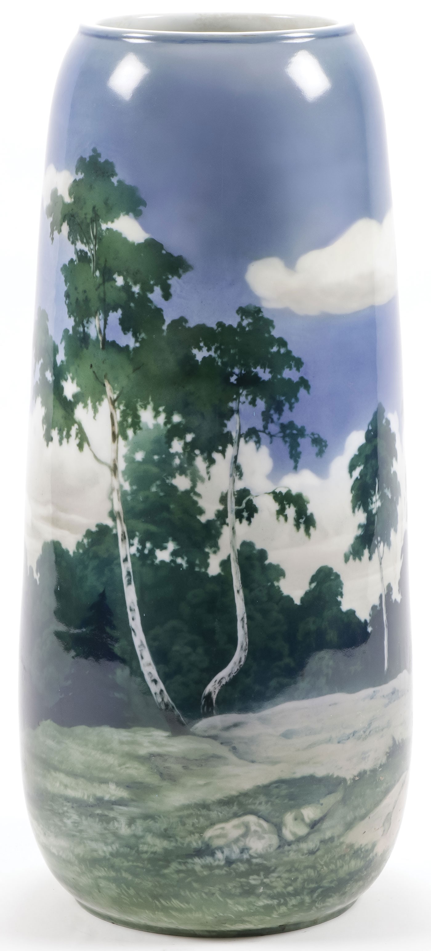 A MONUMENTAL RUSSIAN IMPERIAL PORCELAIN VASE (1 of 6)