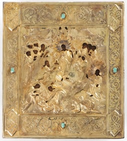 RUSSIAN ICON DESCENT INTO HADES, 1834